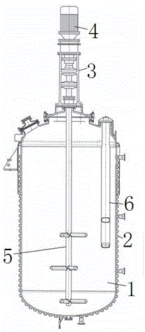 大型半盘管夹套搪玻璃反应釜的制作方法